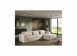 Hoeksalons|Hoeksalon Ezra 325x178cm - stof - greige