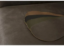 Hoeksalon Flow 287x238cm - stof - grijs met relax- Hoeksalons