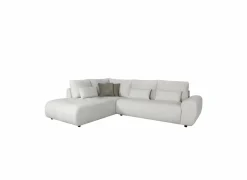 Hoeksalons|Hoeksalon Garama 281x229cm - polyester - beige