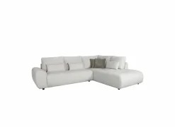 Hoeksalons|Hoeksalon Garama 281x229cm - polyester - beige