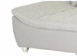 Hoeksalon Genua 250x179cm - stof - grijs- Hoeksalons