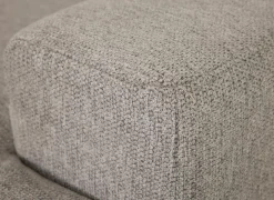 Hoeksalons|Hoeksalon Ibero 374x283cm - stof - grijs met zitdiepteverstelling