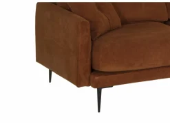 Hoeksalons|Hoeksalon Indigo 278x155cm - stof - bruin