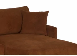 Hoeksalons|Hoeksalon Indigo 278x155cm - stof - bruin