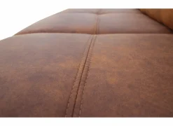 Hoeksalon Jet 295x255cm - stof - cognac- Hoeksalons