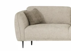 Hoeksalon Kelmis 323x178cm - stof - beige- Hoeksalons