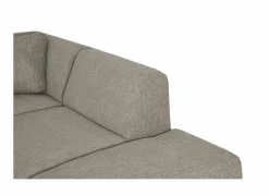 Hoeksalons|Hoeksalon Kent 390x230cm - stof - grijs