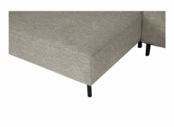 Hoeksalons|Hoeksalon Kent 390x230cm - stof - grijs