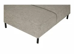 Hoeksalons|Hoeksalon Kent 390x230cm - stof - grijs