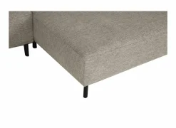 Hoeksalons|Hoeksalon Kent 390x230cm - stof - grijs