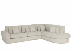 Hoeksalon Krouton 338x276cm - stof - ecru- Hoeksalons