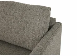 Hoeksalon Lamar 257x223cm - stof - lichtbruin- Hoeksalons