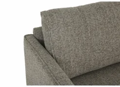 Hoeksalon Lamar 257x223cm - stof - lichtbruin- Hoeksalons