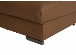 Hoeksalons|Hoeksalon Lana 289x227cm - leder - bruin