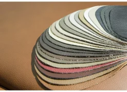 Hoeksalons|Hoeksalon Lana 289x227cm - leder - bruin met relax