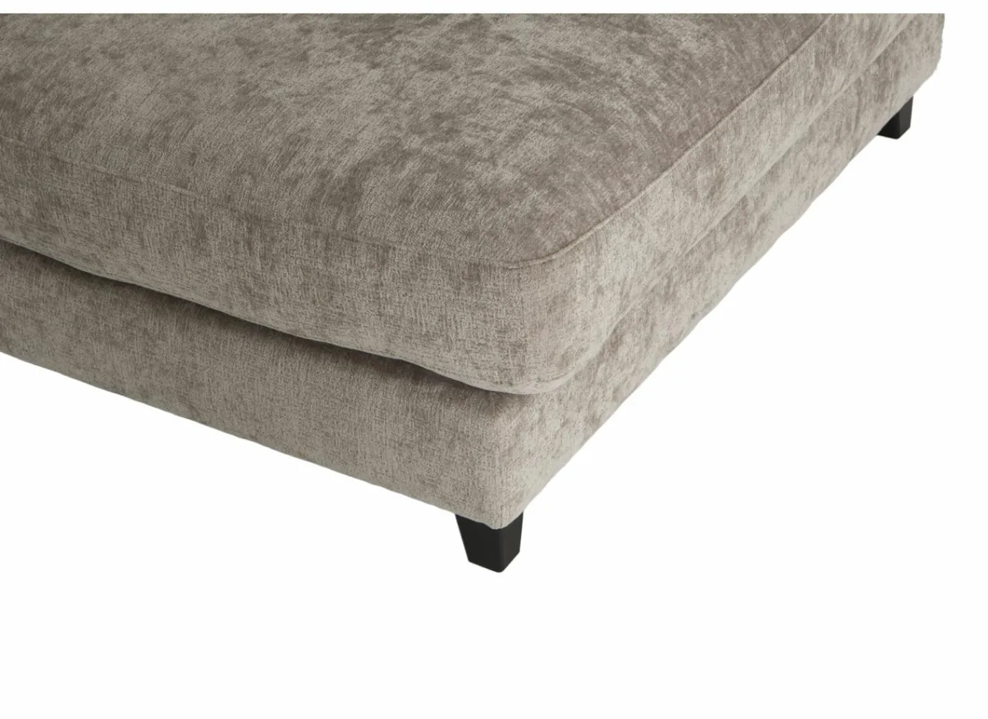 Hoeksalon Larvik 410x228cm - stof - beige- Hoeksalons