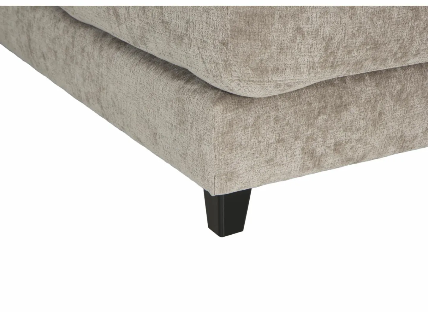Hoeksalon Larvik 410x228cm - stof - beige- Hoeksalons