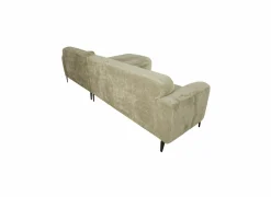 Hoeksalons|Hoeksalon Leif 332x207cm - stof - groen