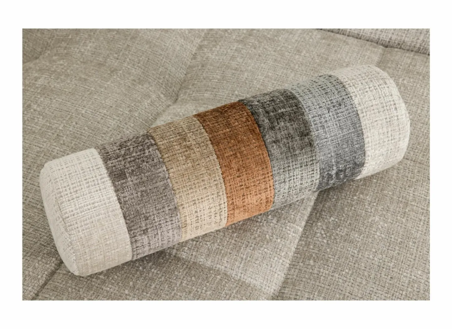 Hoeksalon Lex 284x159cm - stof - greige- Hoeksalons