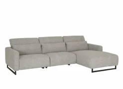 Hoeksalons|Hoeksalon Lexus 327x189cm - stof - grijs met relax