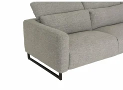 Hoeksalons|Hoeksalon Lexus 327x189cm - stof - grijs met relax