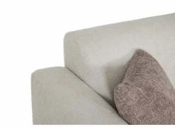 Hoeksalons|Hoeksalon Liva 325x161cm - stof - wit