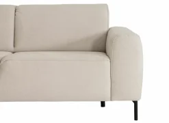 Hoeksalon Lund 370x278cm - stof - beige- Hoeksalons