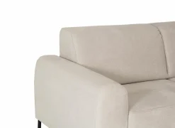 Hoeksalon Lund 370x278cm - stof - beige- Hoeksalons