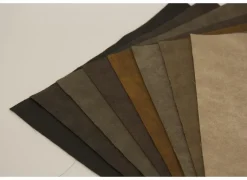 Hoeksalon Madrid 377x299cm - stof - bruin- Hoeksalons