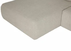 Hoeksalon Malmo 340x171cm - stof - beige- Hoeksalons