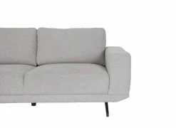 Hoeksalons|Hoeksalon Maltese  276x215cm - stof - lichtgrijs