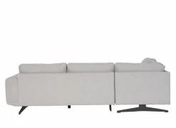 Hoeksalons|Hoeksalon Maltese  276x215cm - stof - lichtgrijs
