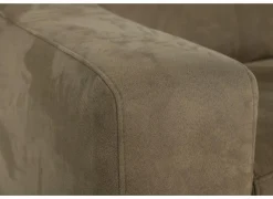 Hoeksalon Mana 272x174cm - stof - cognac- Hoeksalons