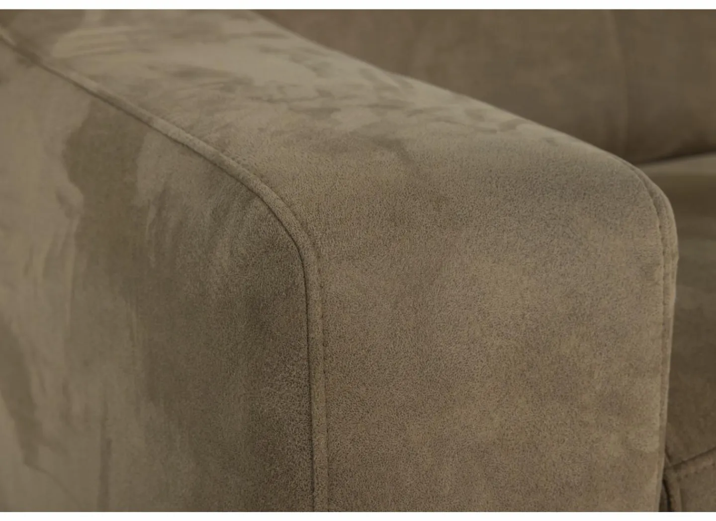 Hoeksalon Mana 272x174cm - stof - cognac- Hoeksalons