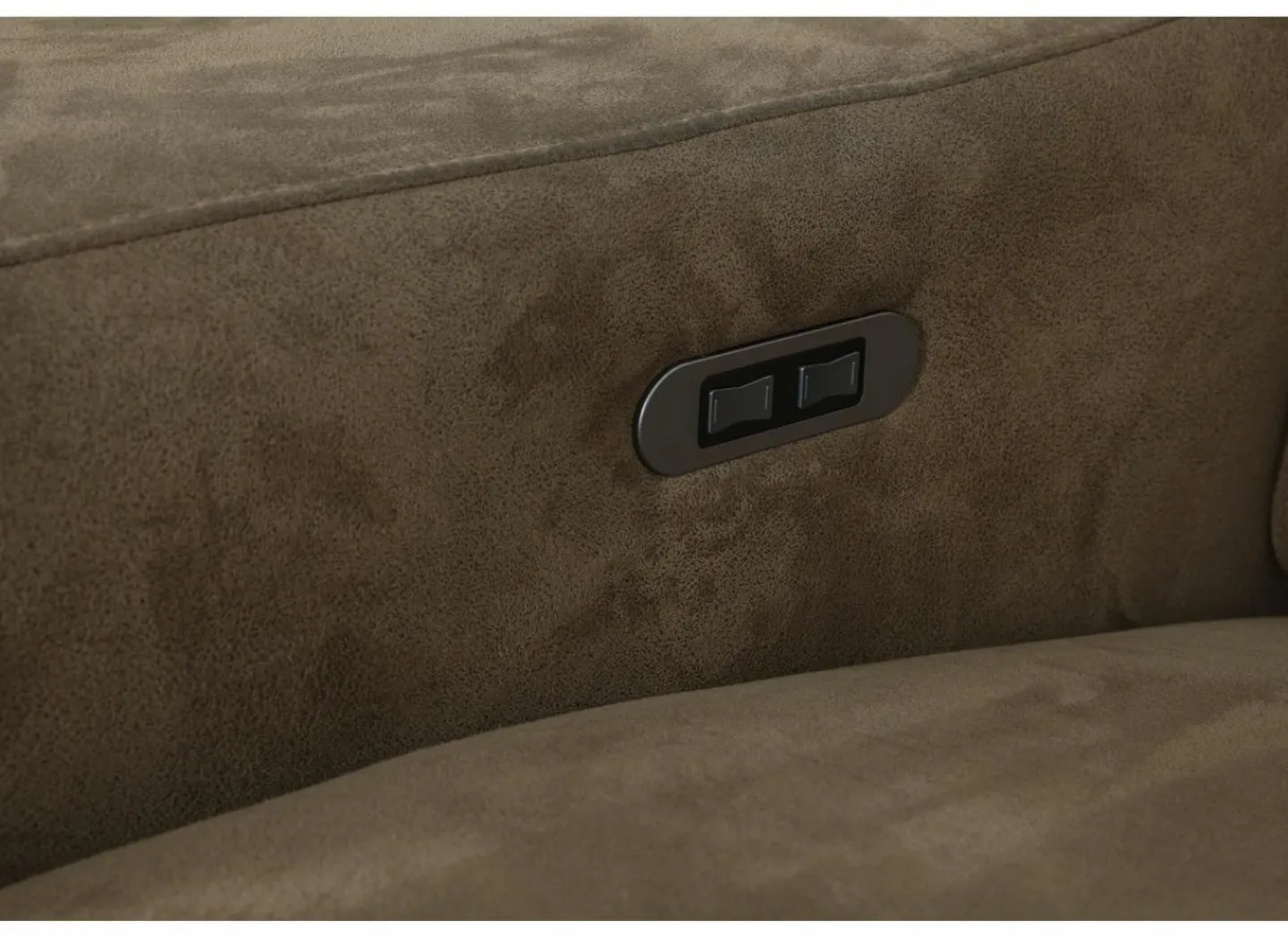 Hoeksalon Mana 272x174cm - stof - cognac- Hoeksalons