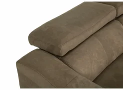 Hoeksalon Mana 272x174cm - stof - cognac- Hoeksalons