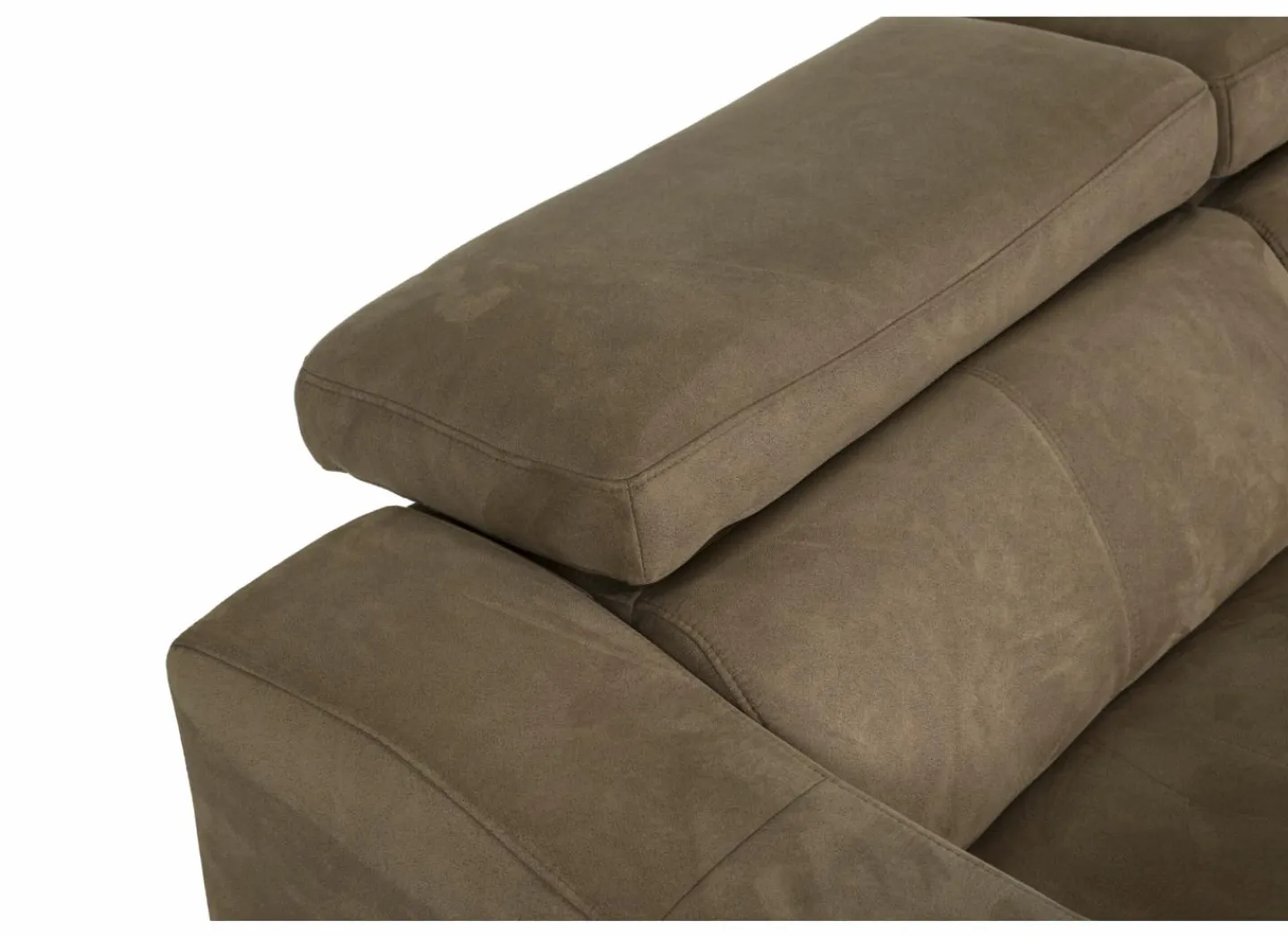 Hoeksalon Mana 272x174cm - stof - cognac- Hoeksalons