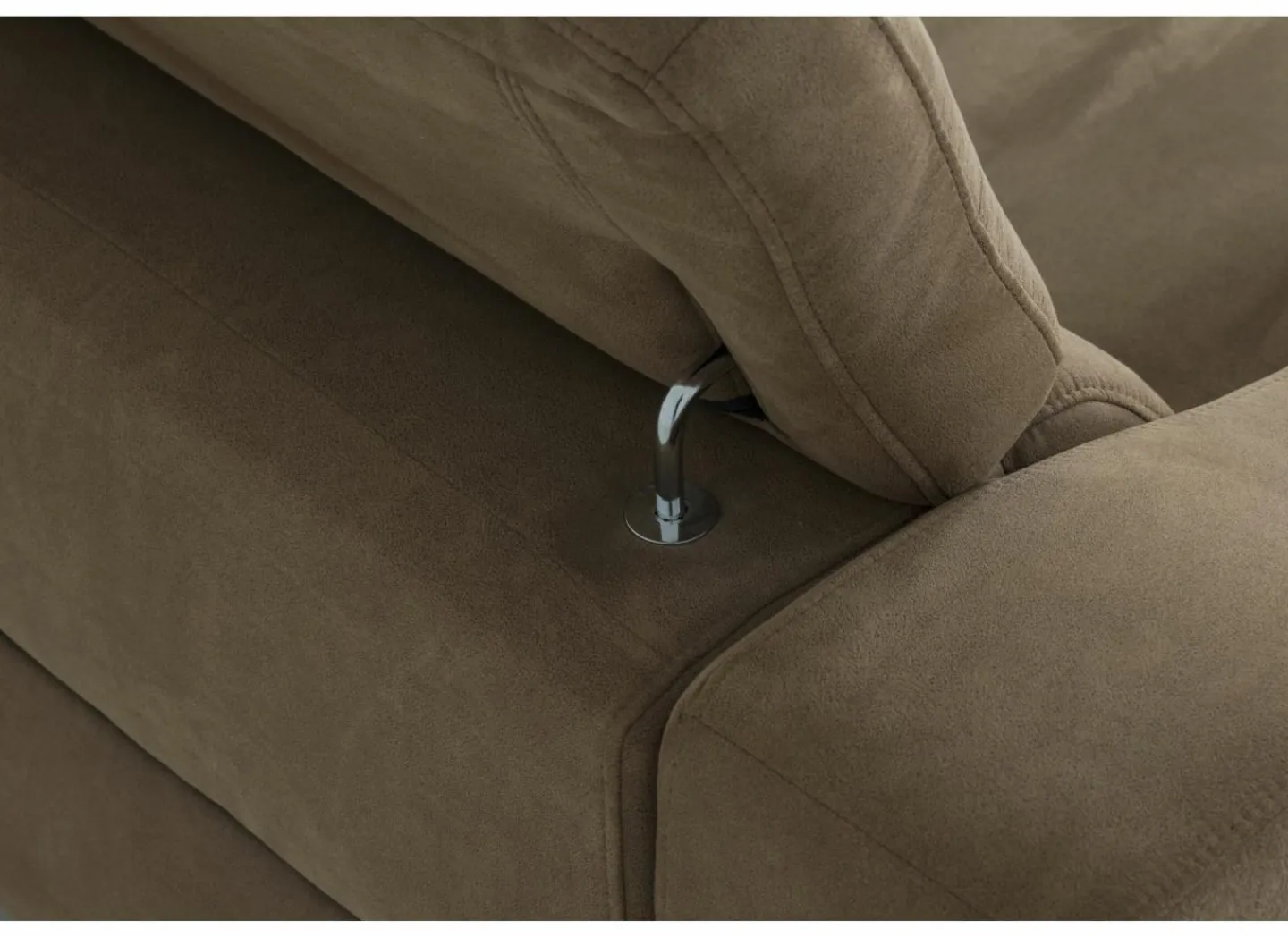 Hoeksalon Mana 272x174cm - stof - cognac- Hoeksalons