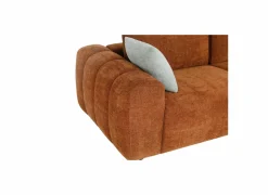 Hoeksalon Mandarin 315x165cm - katoen - oranje- Hoeksalons