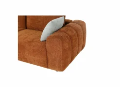 Hoeksalon Mandarin 315x165cm - katoen - oranje- Hoeksalons