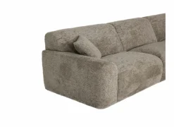 Hoeksalons|Hoeksalon Massa 354x168cm - stof - taupe