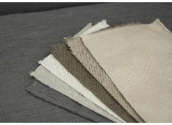 Hoeksalons|Hoeksalon Mats 372x227cm - stof - lichtgrijs