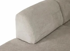 Hoeksalons|Hoeksalon Mats 372x227cm - stof - lichtgrijs