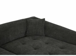 Hoeksalons|Hoeksalon Maui 285x163cm - stof - grijs