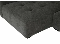 Hoeksalon Maui 285x163cm - stof - grijs- Hoeksalons