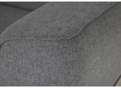 Hoeksalons|Hoeksalon Milton 302x238cm - stof - castle 153 grijs