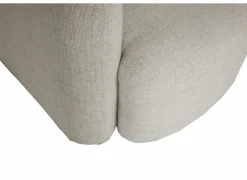 Hoeksalon Mimosa 318x230cm - stof - naturel- Hoeksalons