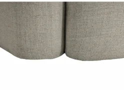 Hoeksalon Mimosa 318x230cm - stof - naturel- Hoeksalons