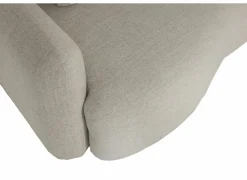 Hoeksalon Mimosa 318x230cm - stof - naturel- Hoeksalons