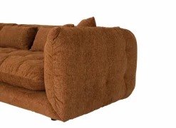 Hoeksalons|Hoeksalon Molise 300x185cm - stof - terra